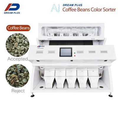 Intelligenter Selbstkaffee Bean Color Sorter 320 Kanäle