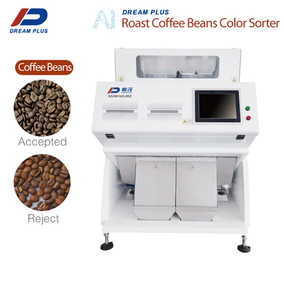 Der industrielle 2 Rutschkaffee Bean Color Sorter RGB 160 lenkt