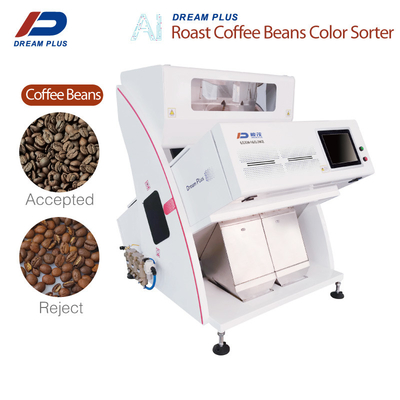 Der industrielle 2 Rutschkaffee Bean Color Sorter RGB 160 lenkt