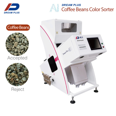 Hohe sortierende Genauigkeit 96 Kanal-Kaffee-Bean Color Sorter Mini Withs