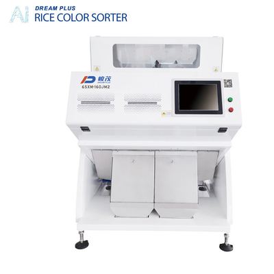 CCD 5400pixels kochte Reis-Farbsortierer mit dem 2mal-Sortieren an