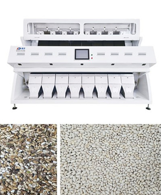 8 Rutschlandwirtschafts-weiße Bean Grain Color Sorter With-CD-Kamera