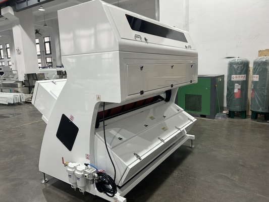 220V / 50Hz Stromversorgung Nuss Sortiermaschine mit benutzerfreundlichem Design und Toshiba Ccd Sensor