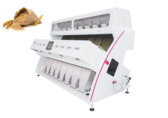 12-Zoll-Flexem-Humanisierte Display-Weizenfarbsortiermaschine mit automatischem Kühlreinigungssystem