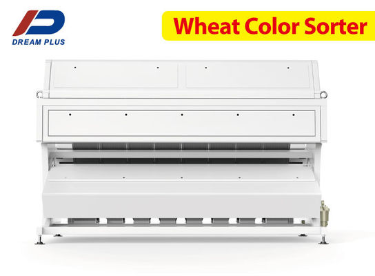 Farbdes sortierers 8 des Weizen-4.0t/h-5.0t/h optische sortierende Maschine Rutschen