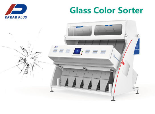 Intelligenter optischer industrieller Kanal des Farbsortierer-384 für Glasplastik