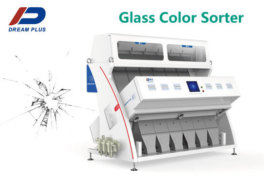 Intelligenter optischer industrieller Kanal des Farbsortierer-384 für Glasplastik
