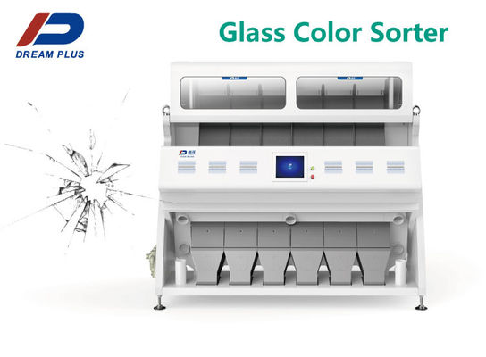 Intelligenter optischer industrieller Kanal des Farbsortierer-384 für Glasplastik