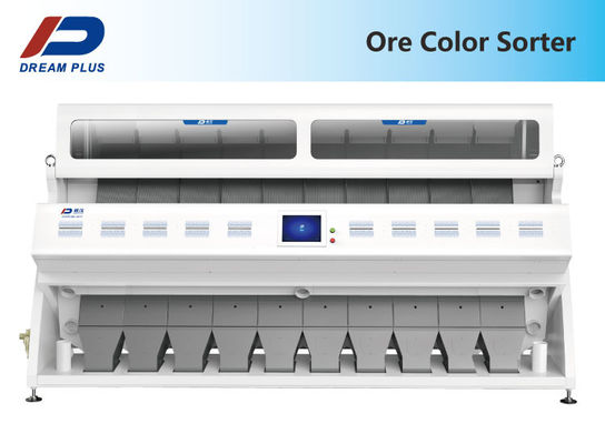 Intelligenter 10 Rutscheoptischer CCD-Korn-Farbsortierer 6 - 7t/H Kanal der Kapazitäts-640