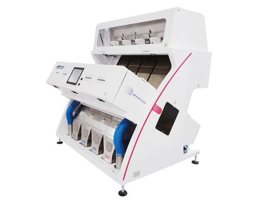 Kanal 1500kg/H Erdnuss-Korn-Bean Rices 4 Rutsche256 CCD-Farbsortierer-Maschine