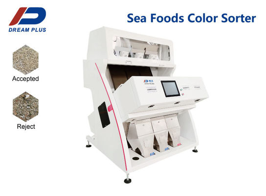 Hohe Genauigkeit CCD-Farbsortierer-Maschinen-Garnelen-Sortiermaschine