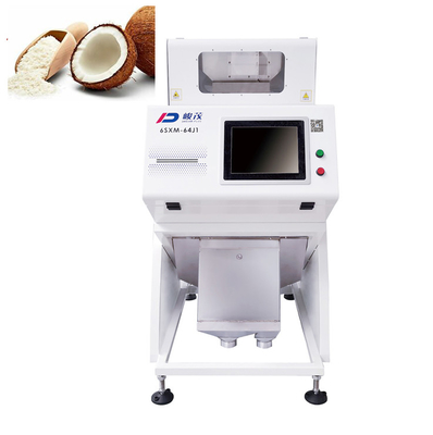Ausgetrocknete Kokosnuss blättert Mini Color Sorter 0.5-1.0 t-/hertrag ab