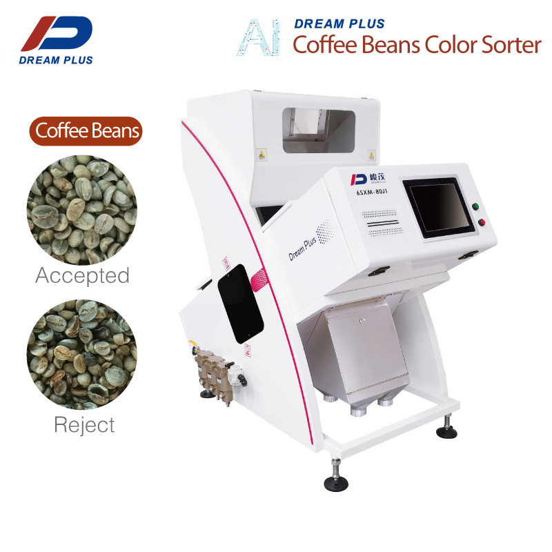 Hohe sortierende Genauigkeit Mini Color Sorter For Coffee Bean Rice 80 lenkt