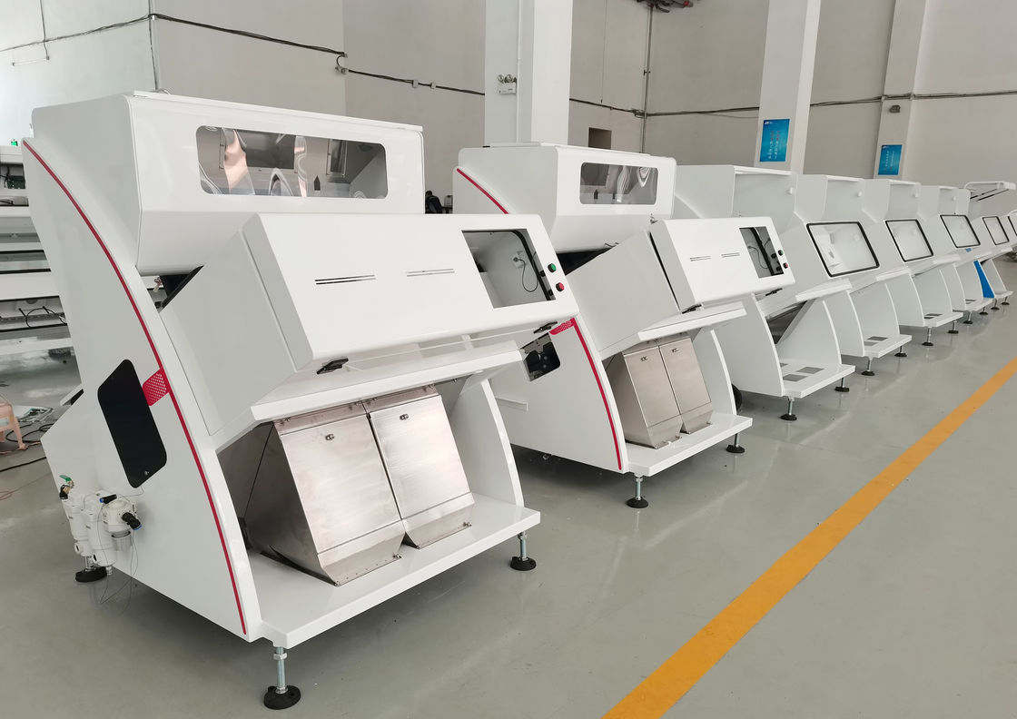 99,99% Genauigkeits-Mais-Farbsortierende Maschine 6000 Kilogramm /H