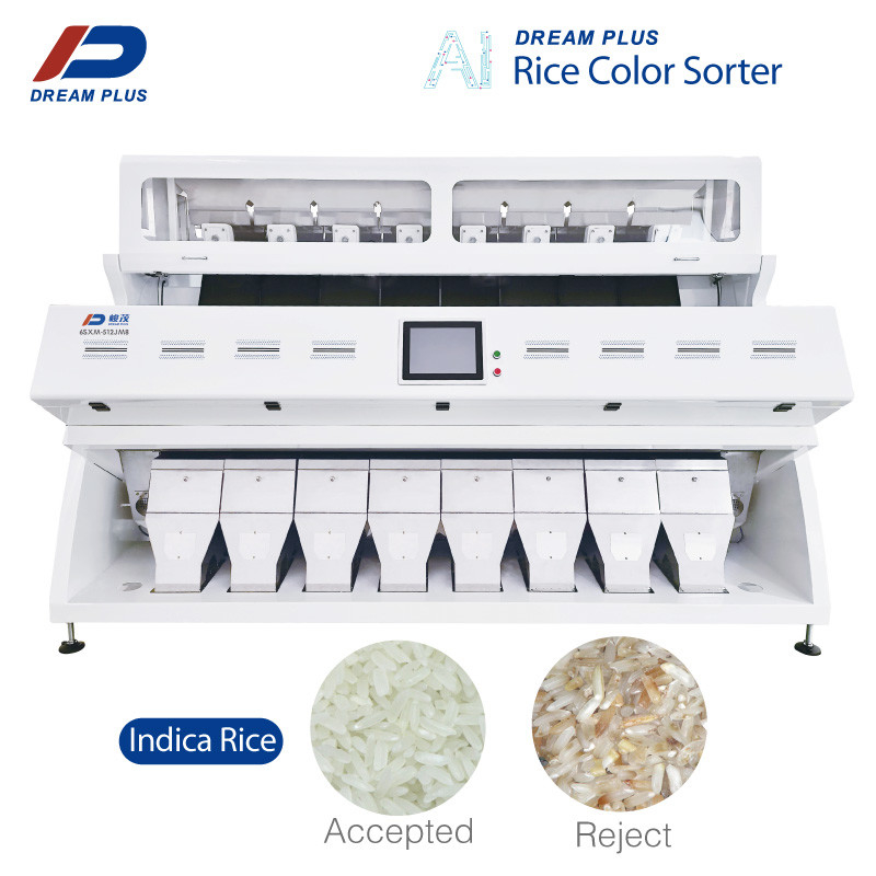 8 Rutschen des Ton High Capacity CCD-Reis-Farbsortierer-8