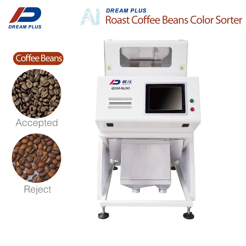 96 Kanal-Kaffee-Bean Color Sorter Industrial With-CD-Kamera