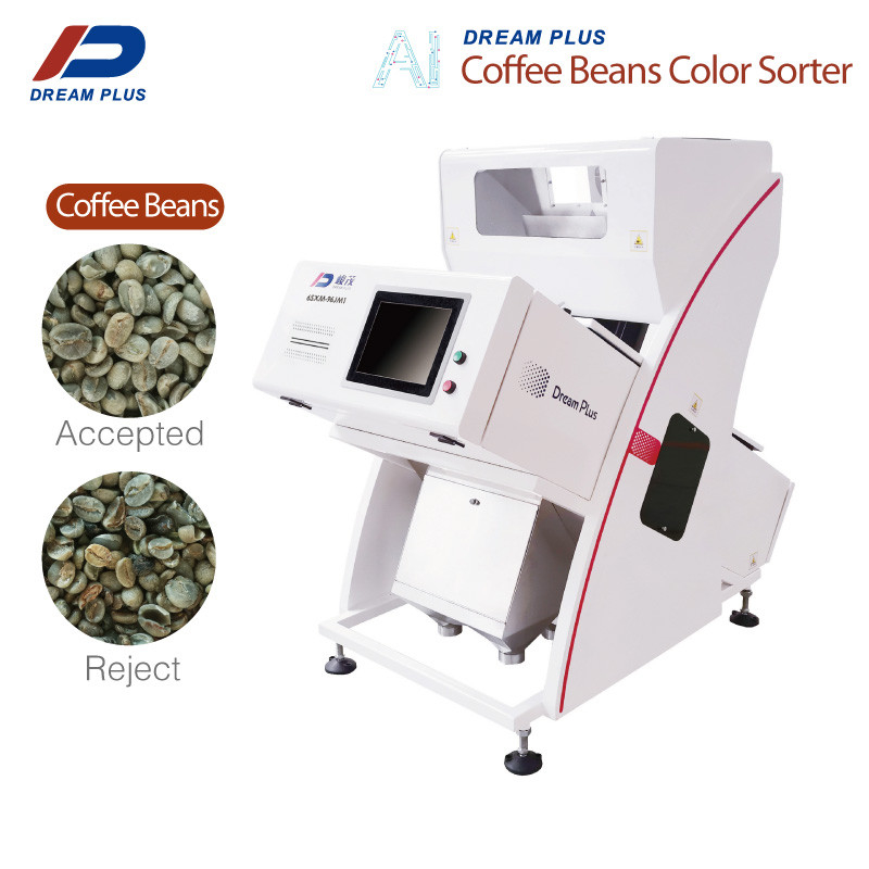 Hohe sortierende Genauigkeit 96 Kanal-Kaffee-Bean Color Sorter Mini Withs