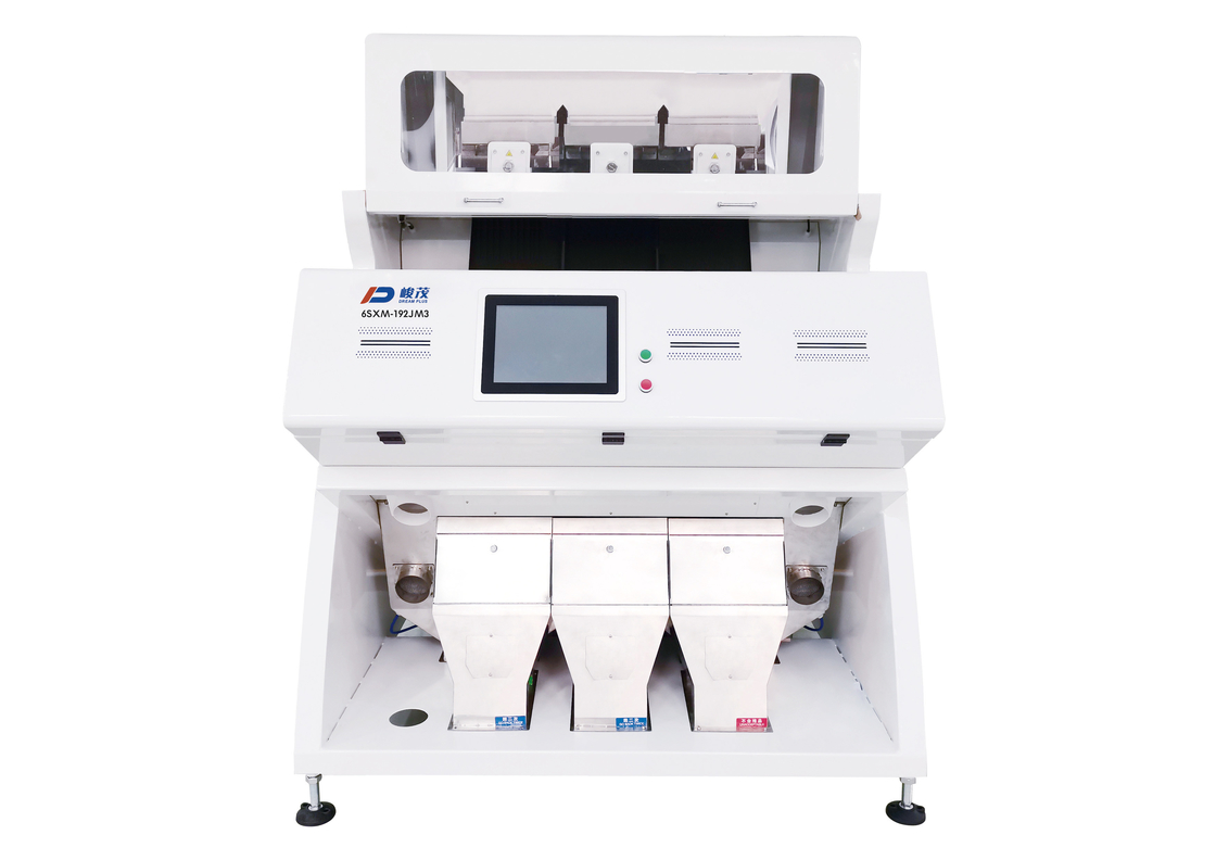 Weizen-CCD-Farbsortiermaschine 3 Rutschen 192 Kanäle