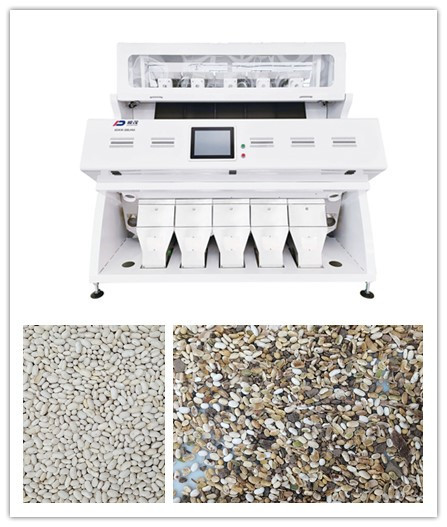 CCD RGB optischer weißer Bean Grain Sorter 5 Rutschen 320 Kanäle