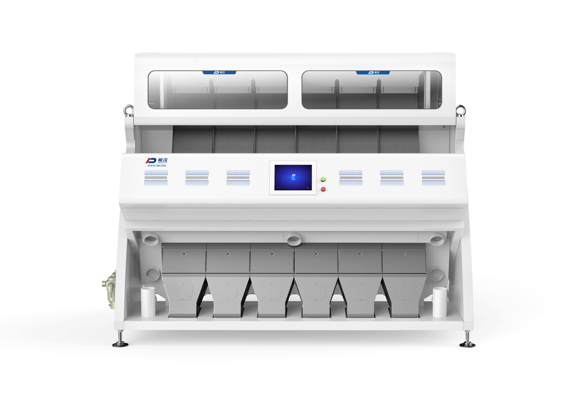 6SXM-384JM6 farbenreiche optische sortierende Plastikmaschine 0,5 - Druck 0.8Mpa