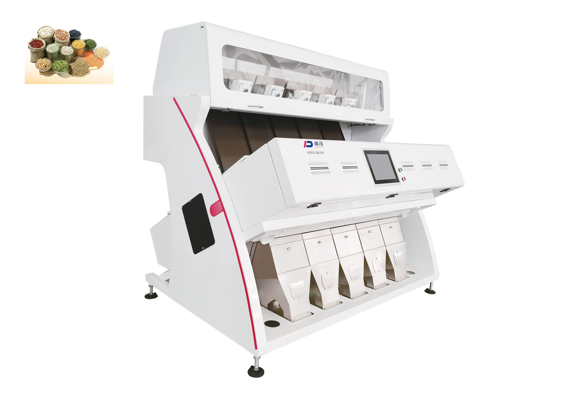 Sortierkapazität 1,5 - 5 T/h Saatgut Farbsorter Betriebssystem Niedriggeräuschpegel