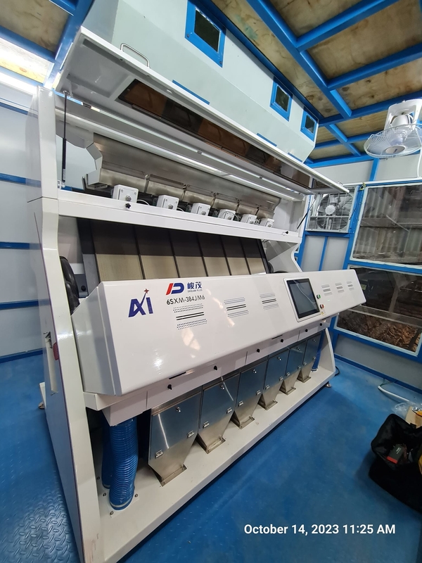 Windows 7 Betriebssystem Grain Color Sorter mit 99,9% hoher Genauigkeit