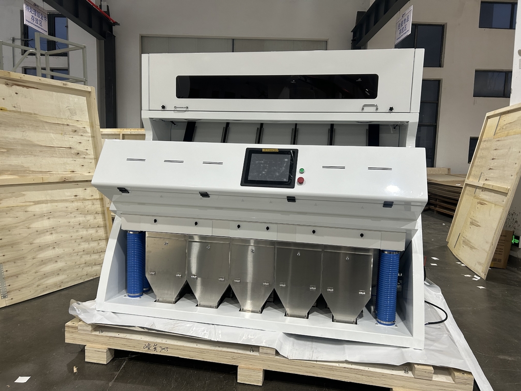220V / 50Hz Stromversorgung Nuss Sortiermaschine mit benutzerfreundlichem Design und Toshiba Ccd Sensor