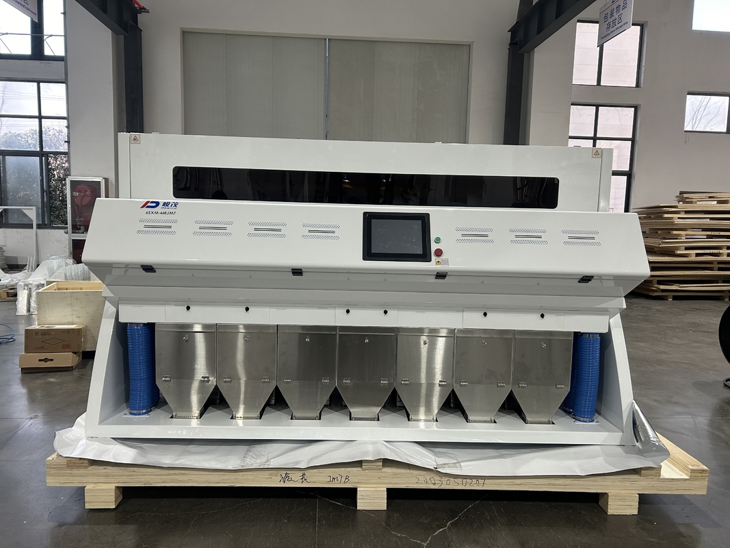 Trockener Kokosnussfarbsorter Intelligentes Sortieren mit Fotoaufnahmefunktion
