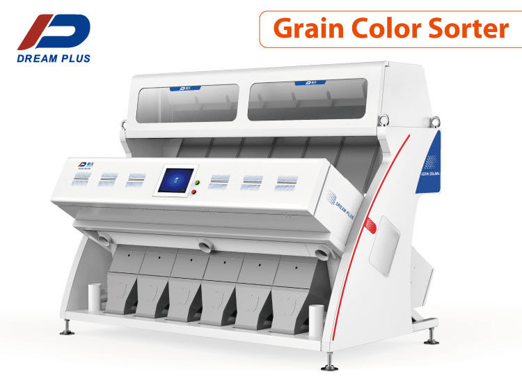 6 Rutschkorn-Farbsortierer RGB-Farbtrennzeichen-Maschine mit Hochfrequenzejektor