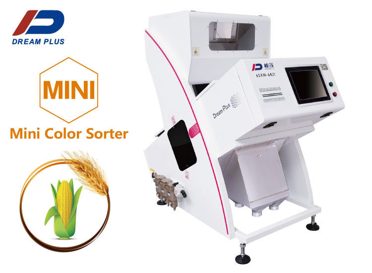 Soem Mini Grain Color Sorter Machine für das Weizen-Hafer-Gersten-Mais-Sortieren