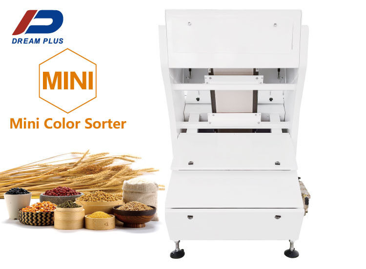 Mini Maize Wheat Color Sorter-Maschinen-Multifunktions1 Rutschsortieren