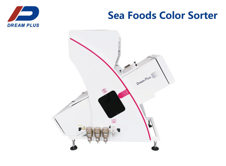 Mini Ccd Color Sorter Shrimp, der Ausrüstung für getrocknete Garnele sortiert