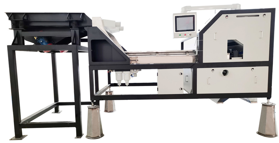 Mineralien, Erze, Quarz-Sand, Hämatit-Farbsortierende Maschine 10t/h